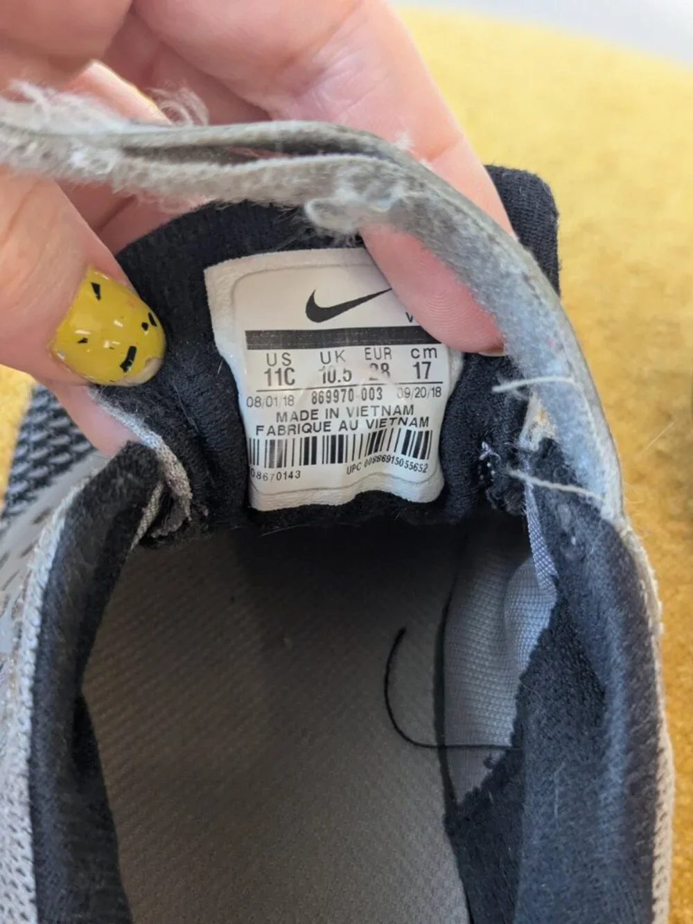 Nike Downshifter 7 Shoes Toddler Kids Size 11c